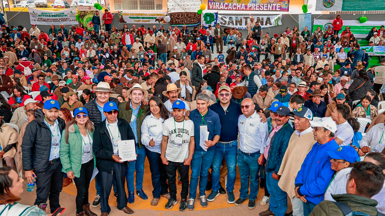 Boyacá consolida el Comité Departamental de Reforma Agraria número 14 en el país