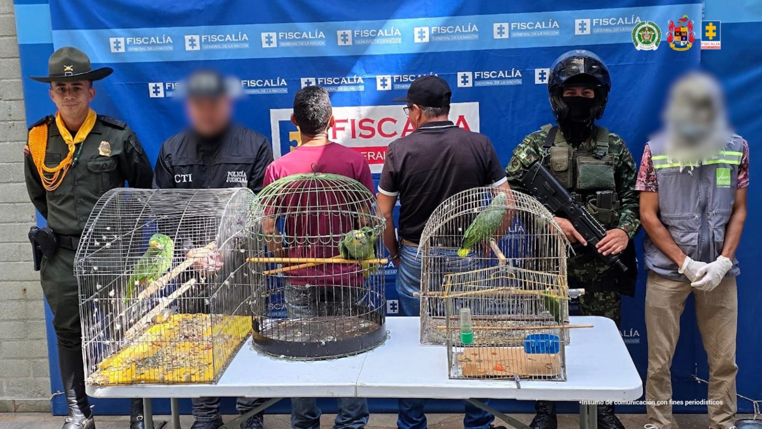 Fiscalía judicializa por maltrato animal a dos hombres