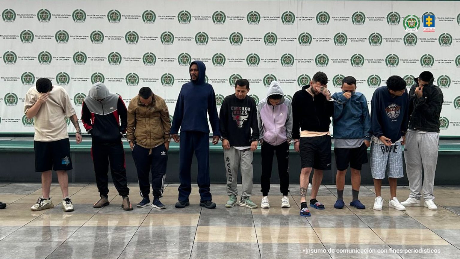 Impactada organización delincuencial ‘Los Trucks’ por hurto de vehículos en Bogotá