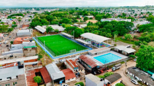 Más de 260.000 jóvenes del Bajo Cauca antioqueño beneficiados con moderno polideportivo.