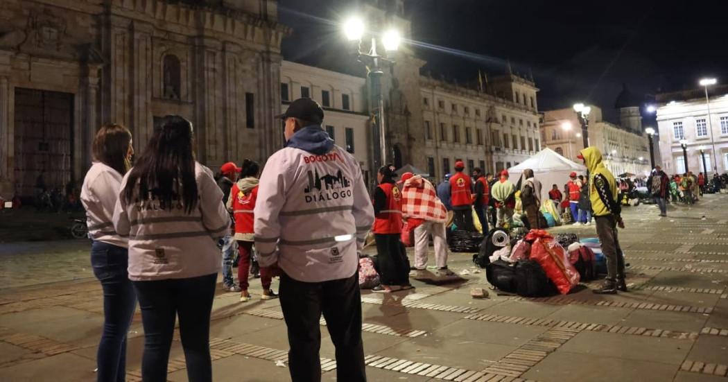 Distrito celebra acuerdos entre Nación y campesinos asentados en Plaza Bolívar