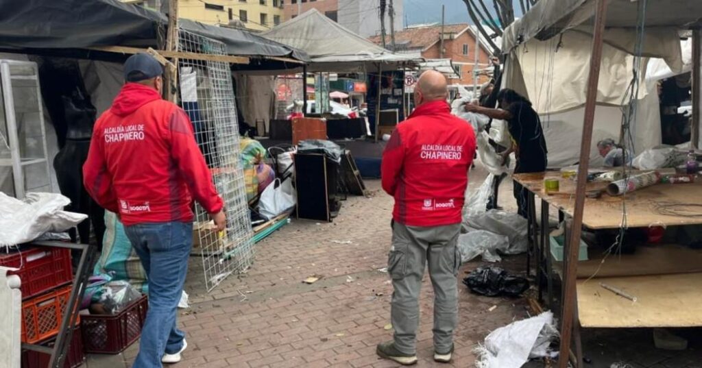 Distrito adelanta operativo de recuperación de espacio público en Los Héroes.