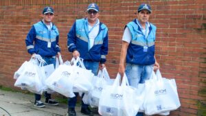 UNGRD y OIM Colombia entregan más de 2.800 kits humanitarios a familias damnificadas por el sismo en Paratebueno.