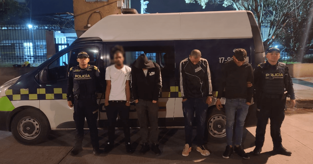 Captura de cuatro personas que se dedicaban al hurto en TransMilenio