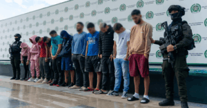 Captura de 11 personas del Tren de Aragua: se dedicaban al multicrimen en Bogotá.
