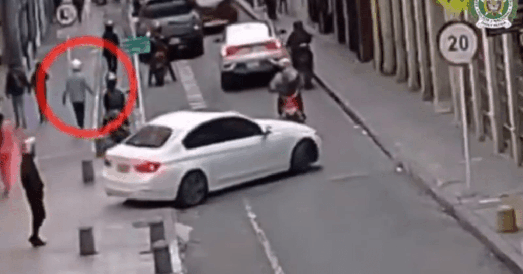 Policía frustró robo a joyerías en el centro de Bogotá.