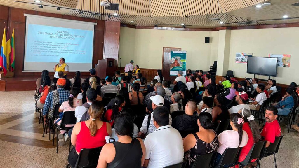Víctimas del conflicto armado en Tolima y Cesar fueron indemnizados con más de $9.800 millones.