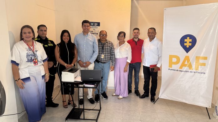Con la apertura de PAF en Piojó Fiscalía alcanza 15 puntos de atención en Atlántico.