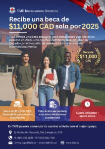Canadá lanza convocatoria para estudiantes colombianos: beca internacional para completar secundaria en Toronto.