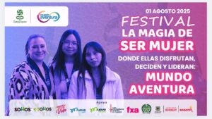 Corparques administradores del Parque Mundo Aventura, consolidan el primer parque amigo de las mujeres en Colombia.