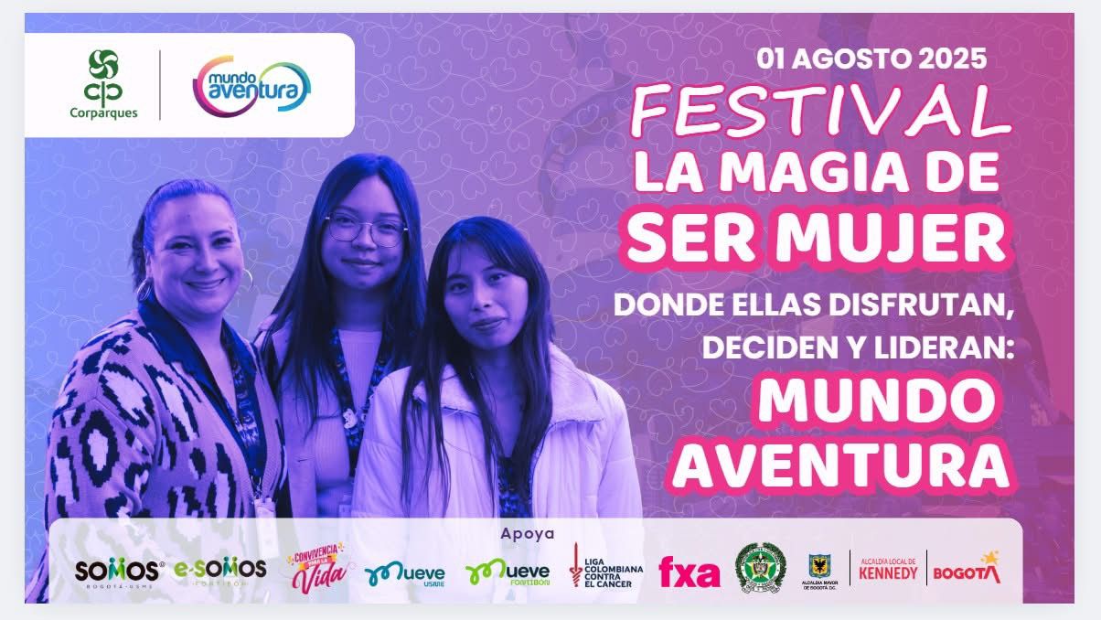 Corparques administradores del Parque Mundo Aventura, consolidan el primer parque amigo de las mujeres en Colombia