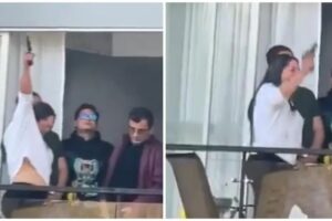 Mujer que disparó al aire en Bogotá ofrece disculpas y aclara que arma es de fogueo - Foto: Captura de video