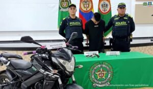 En Yopal fue enviado a la cárcel un hombre señalado por portar un arma de fuego en una motocicleta.