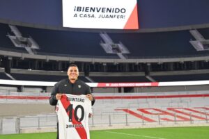 River Plate anunció el regreso de Juan Fernando Quintero - Foto: River Plate