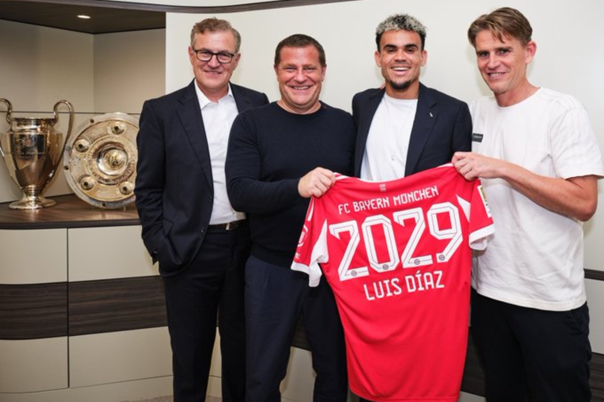 Oficial: Luis Díaz es nuevo jugador del Bayern Múnich - Foto: Bayern Múnich