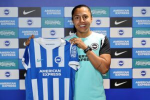 Manuela Vanegas, nueva jugadora del Brighton de Inglaterra - Foto: BRIGHTON & HOVE ALBION