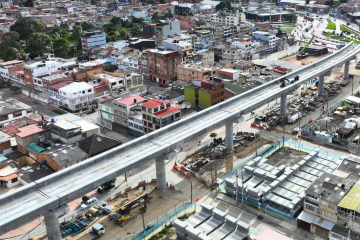 Metro de Bogotá se acerca el 60 % de ejecución 
