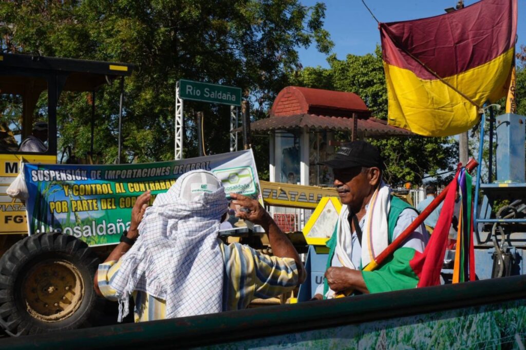 Paro arrocero completa cinco días y solución parece lejana - Foto: Redes sociales