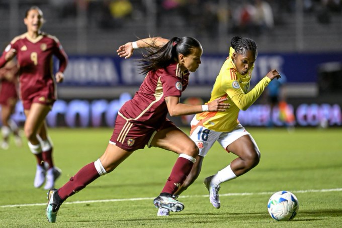Colombia inicia la Copa América Femenina con empate ante Venezuela - Foto: Tomada de Conmebol