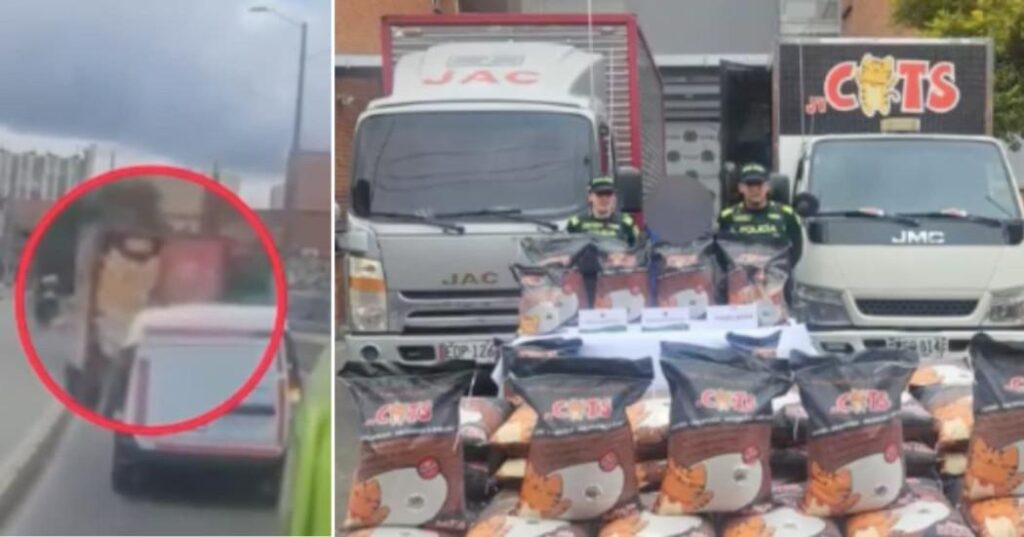 Policía recuperó en Bosa mercancía y dos vehículos valorados en $ 250 millones.