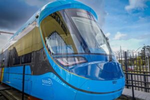 Presentan primer vagón del Regiotram de Occidente - Foto: Cortesía Gobernación Cundinamarca