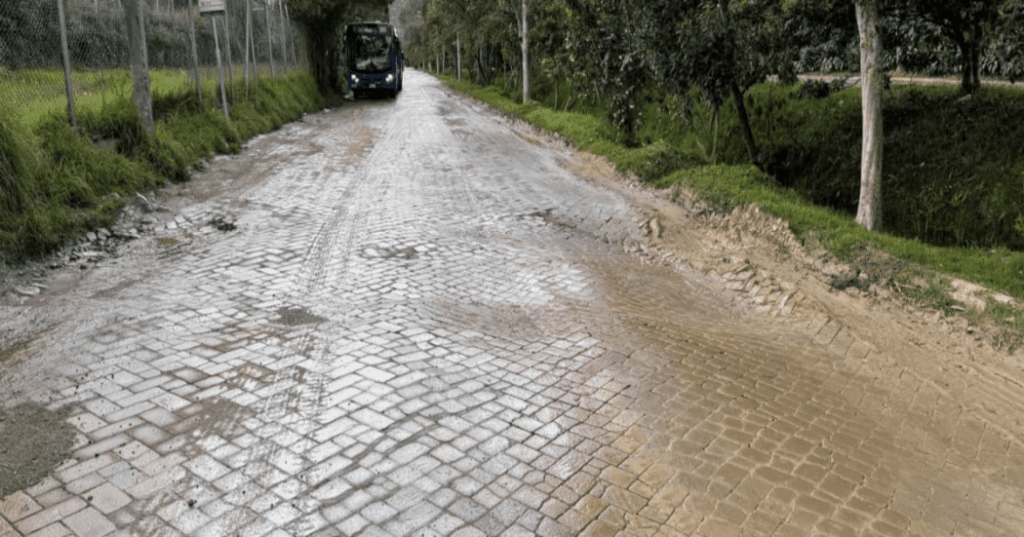 Unidad de Mantenimiento Vial anuncia importante intervención en la calle 222.