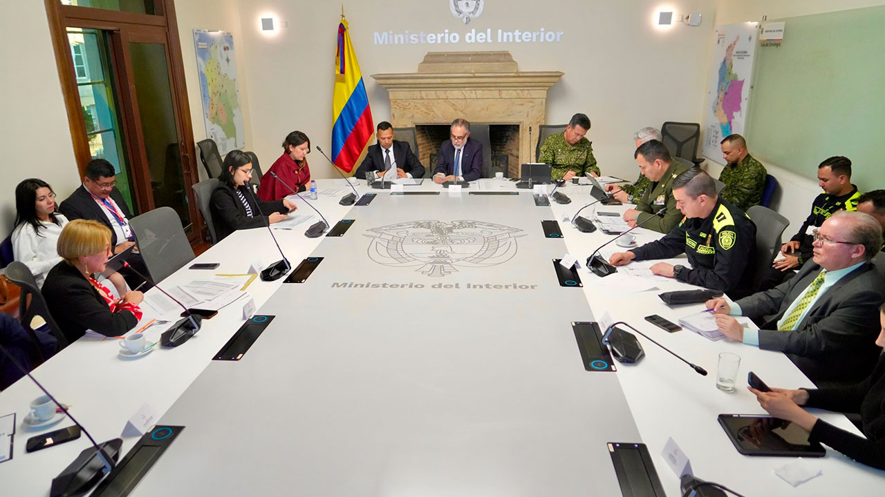 Gobierno nacional refuerza seguridad para elecciones del 2026