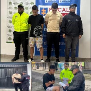 Asegurados presuntos responsables de hurtar a estudiantes universitarios en Pereira (Risaralda).