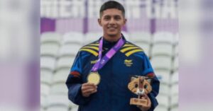 Bogotá logró medalla oro con Santiago Vásquez en Juegos Panamericanos Junior.