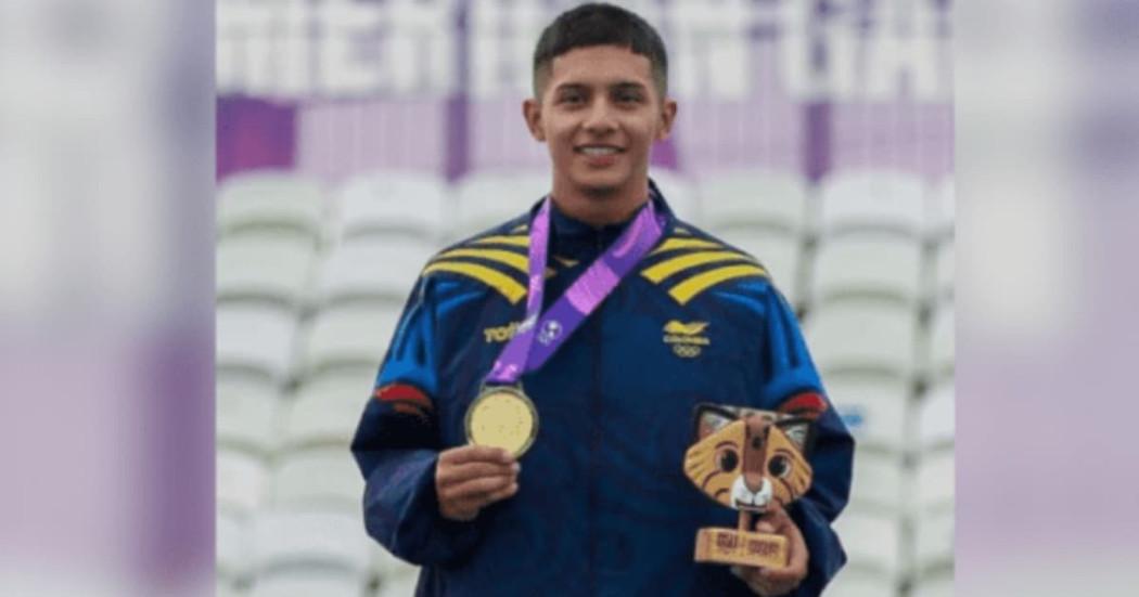 Bogotá logró medalla oro con Santiago Vásquez en Juegos Panamericanos Junior.