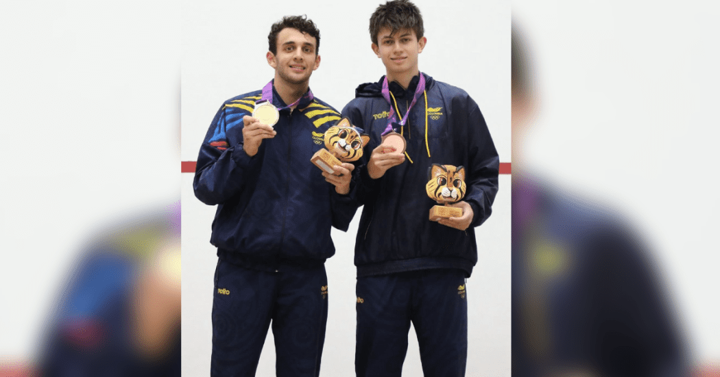 Oro y bronce para Bogotá en squash de los Juegos Panamericanos Junior