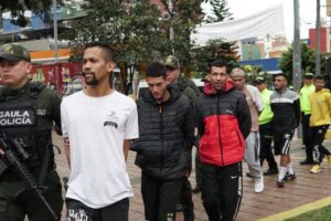 Operativos en Bogotá permiten la captura de nueve miembros del Tren de Aragua - Foto: Secretaría de Seguridad