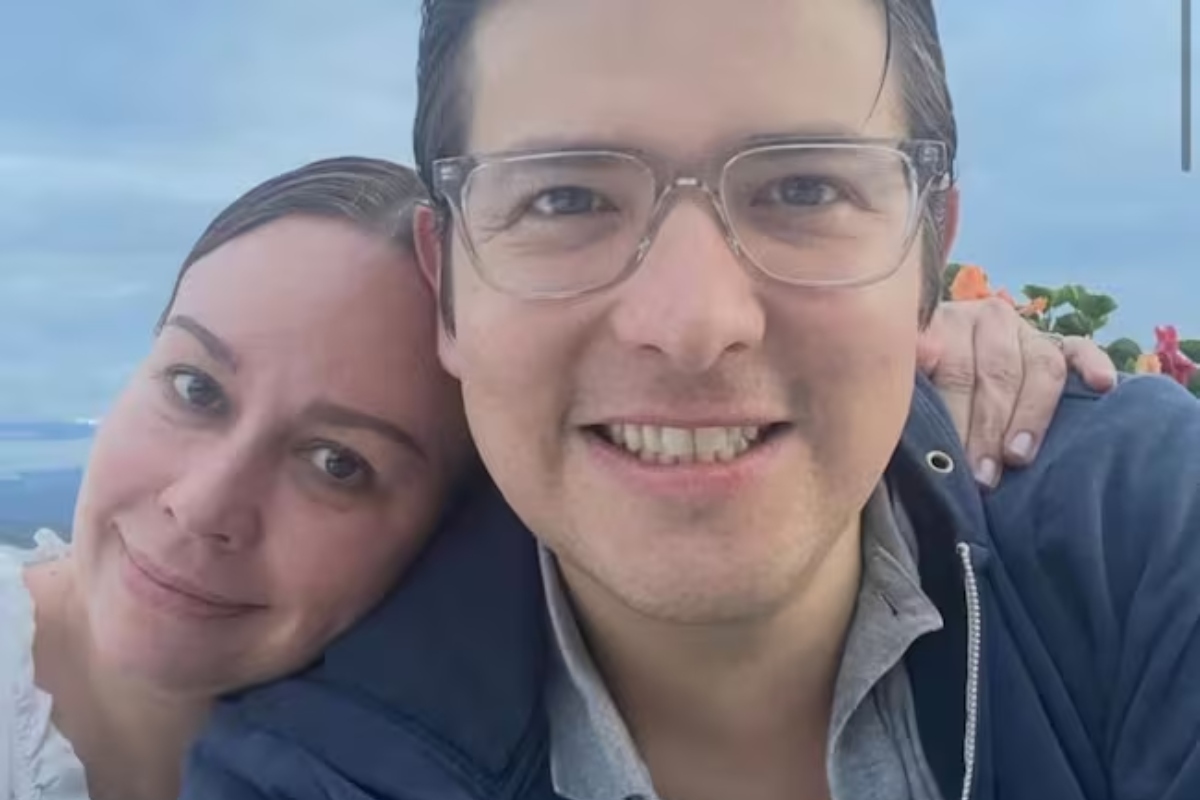 Así se despidió María Claudia Tarazona de su esposo, Miguel Uribe 