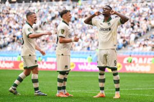 Jhon Córdoba logró importante récord de un colombiano en Europa - Foto: @FCKrasnodar