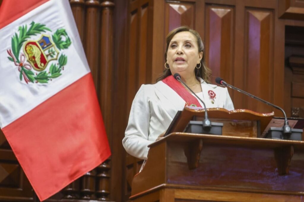Dina Boluarte: "no hay nada que tratar" con Colombia sobre isla - Foto: El Comercio