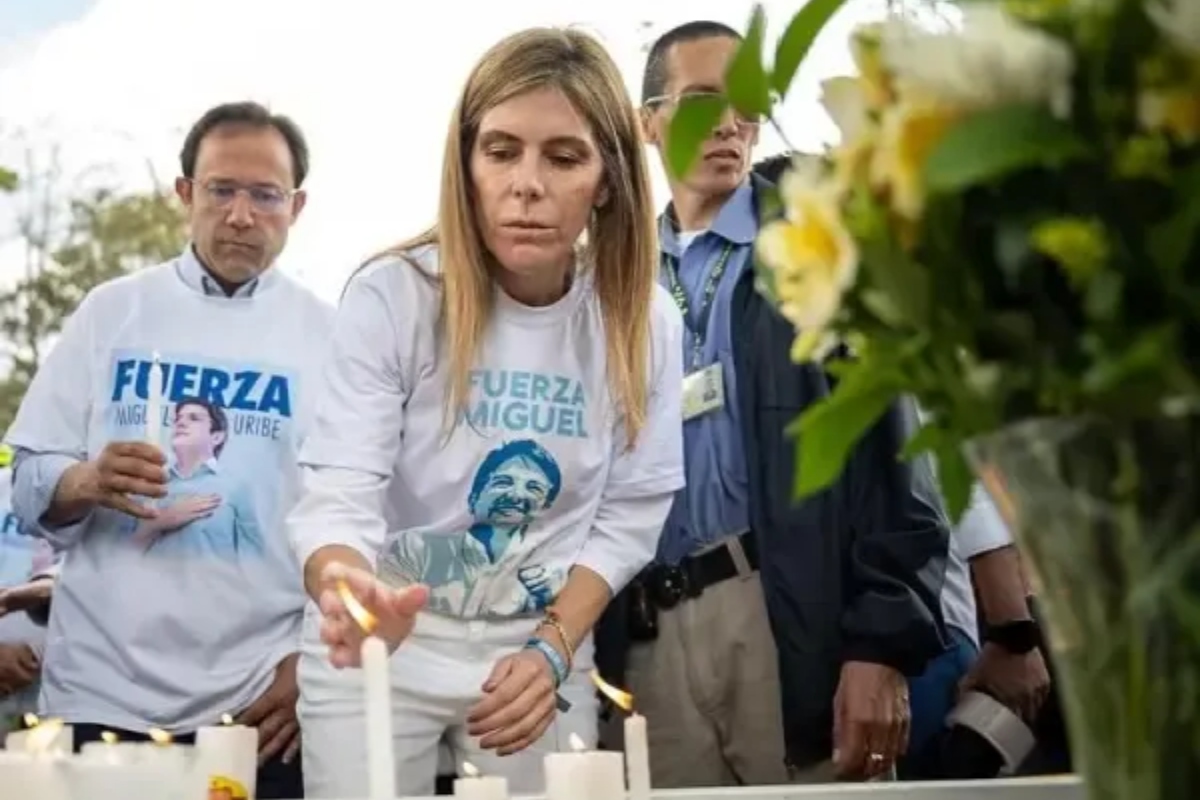 María Carolina Hoyos y su mensaje de despedida para Miguel Uribe 