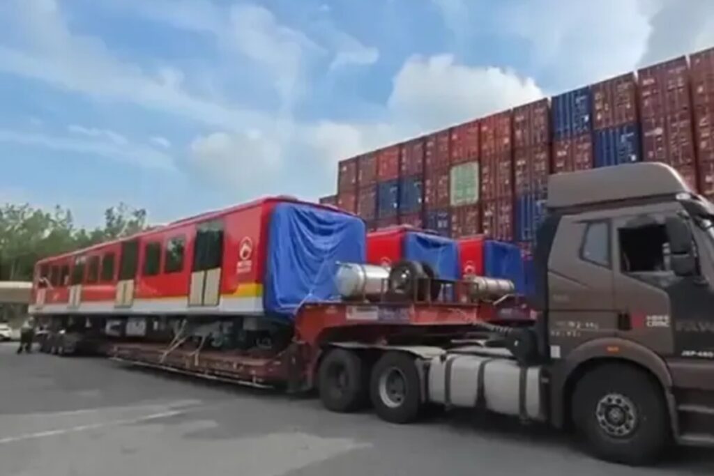 El primer tren del Metro de Bogotá ya salió de China con destino a la capital - Foto: Empresa Metro de Bogotá