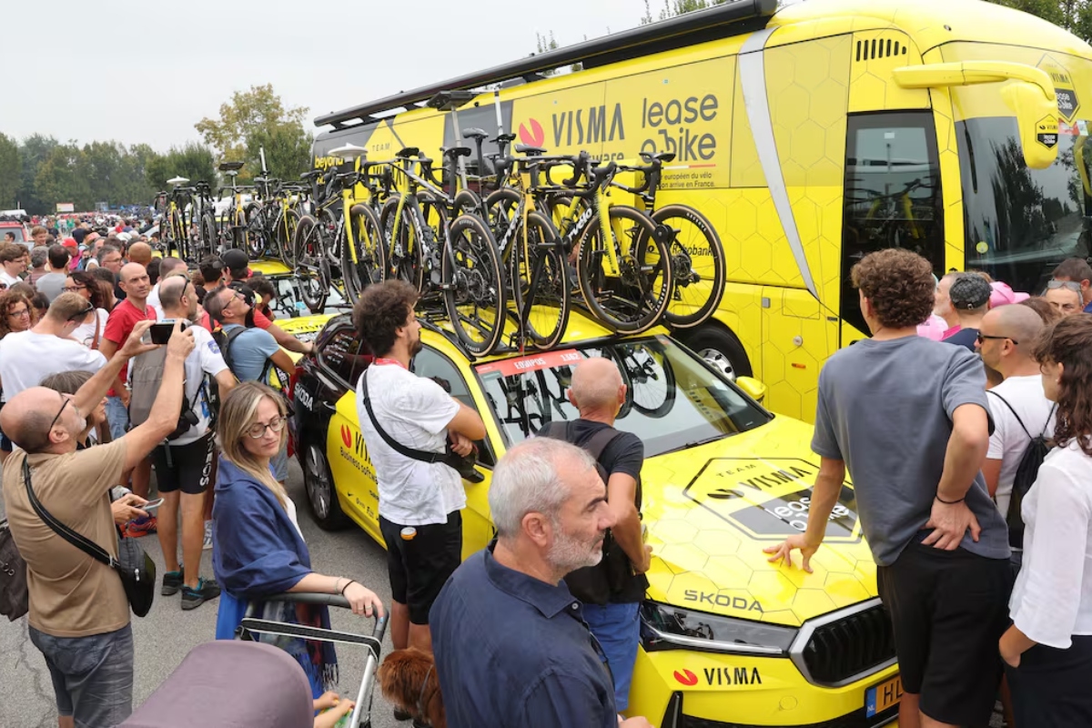Vuelta a España; El Visma sufrió el robo de sus bicicletas en Turín - Foto: Team Visma