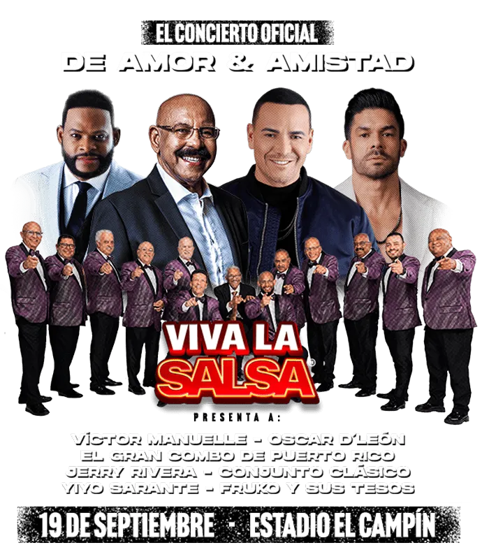 Víctor Manuelle, Óscar D’León y El Gran Combo encienden Bogotá con ‘Viva la Salsa’