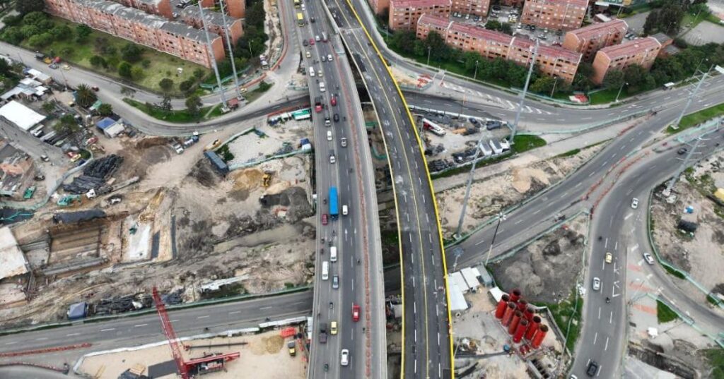 Por obras, cierre total de la conectante Nor-Occidente de la av. carrera 68 con av. Primero de Mayo.