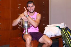 Doble golpe de autoridad de Carlos Alcaraz a Sinner en el US Open - foto: US Open