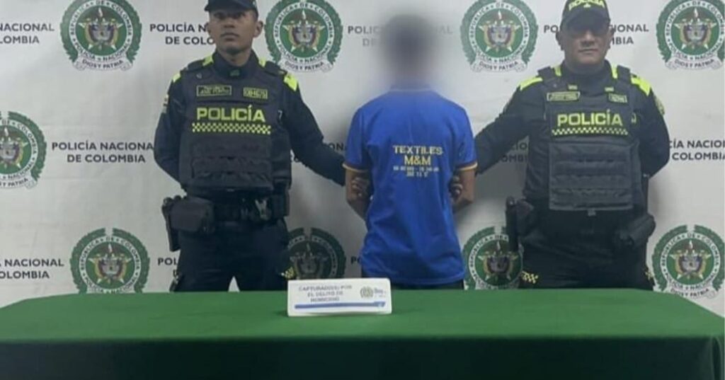 Adolescente aprehendido tras quitarle la vida en medio de una riña a un hombre en Bogotá.