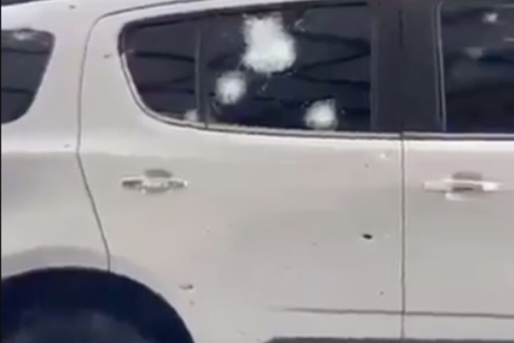 Atentado en Saravena, Arauca, contra Luis Naranjo - foto: Captura de video