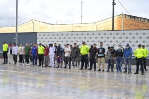 30 capturados dejó redada contra el homicidio en Bogotá - Foto: Seguridad Bogotá