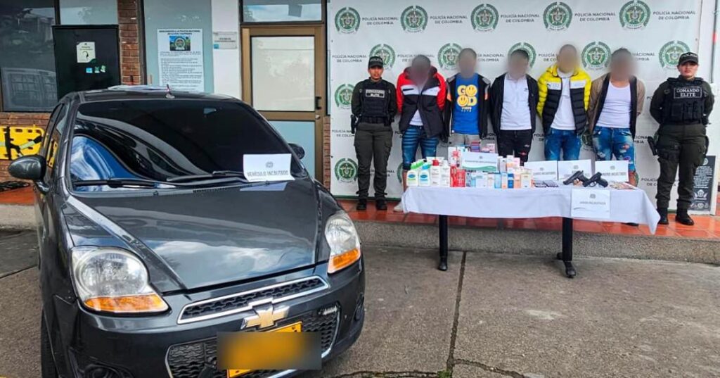 Cayeron ‘Los Pisasuave’, dedicados al hurto a establecimientos de comercio en Bogotá.