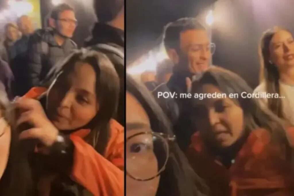 Señalada agresora de joven en Festival Cordillera ofreció disculpas - Foto: Captura de video