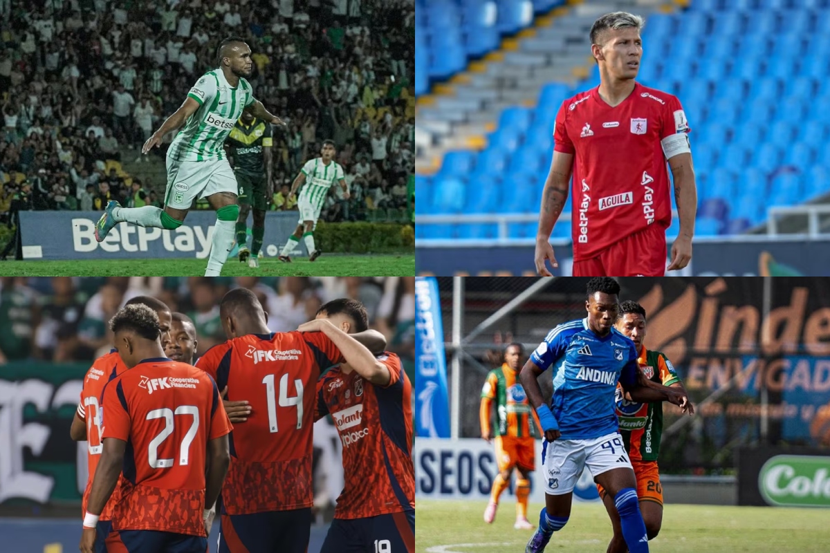 Nacional, Medellín y América avanzan en Copa; Millonarios pierde en Envigado 