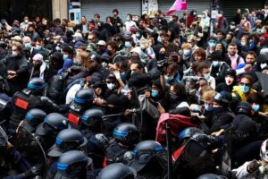Francia reporta numerosos bloqueos en medio de protestas - Foto: Redes sociales