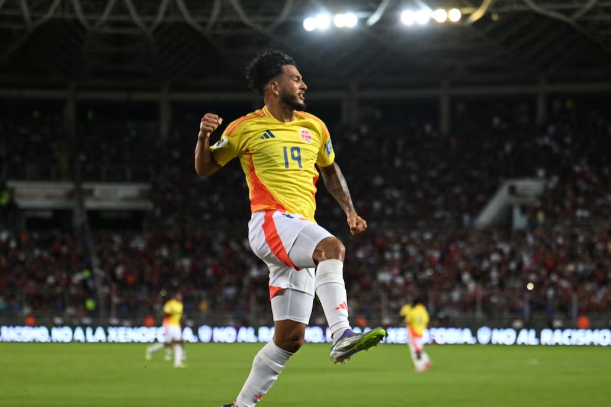 Colombia liquidó a Venezuela y se despidió de la eliminatoria con goleada - Foto: @FCFSeleccionCol