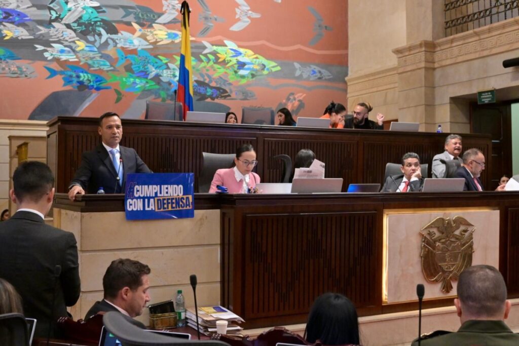 Cámara de Representantes negó la moción de censura contra el ministro de Defensa - Foto: Ministerio de Defensa